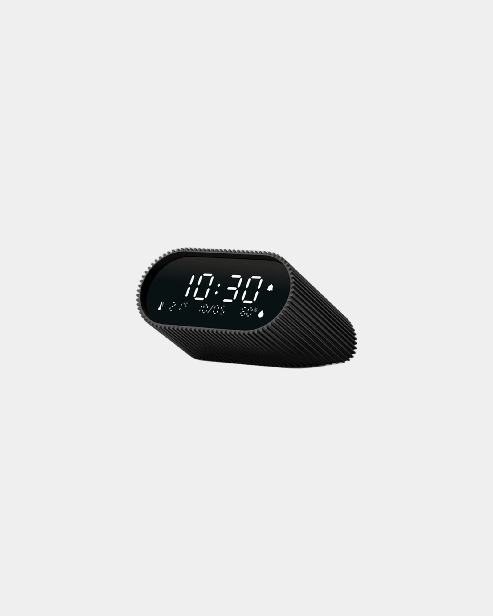 Lampe-réveil aluminium Lexon Ray Clock à personnaliser - 2